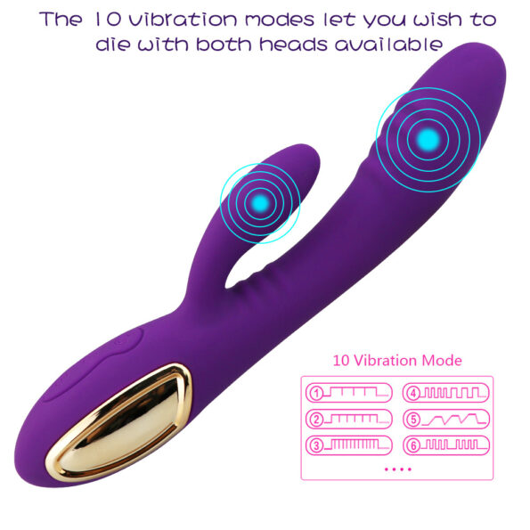 3 Color Rabbit Vibrator G Point-2