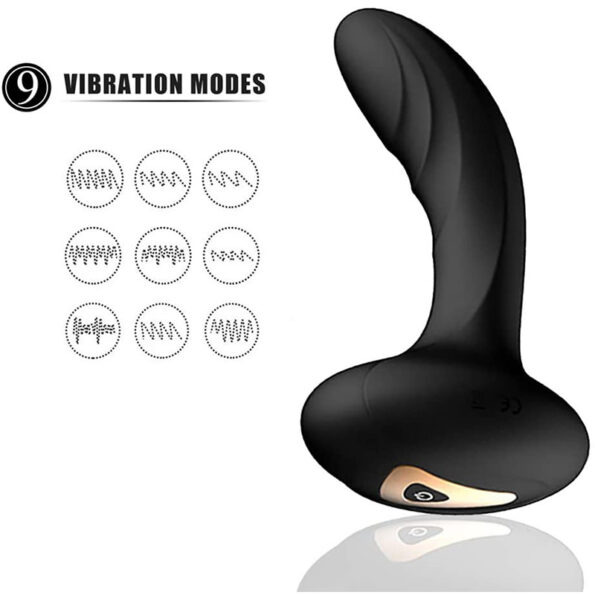 Anal Butt Plug 9 Vibration Modes Prostate Massager Sex Toys (2)