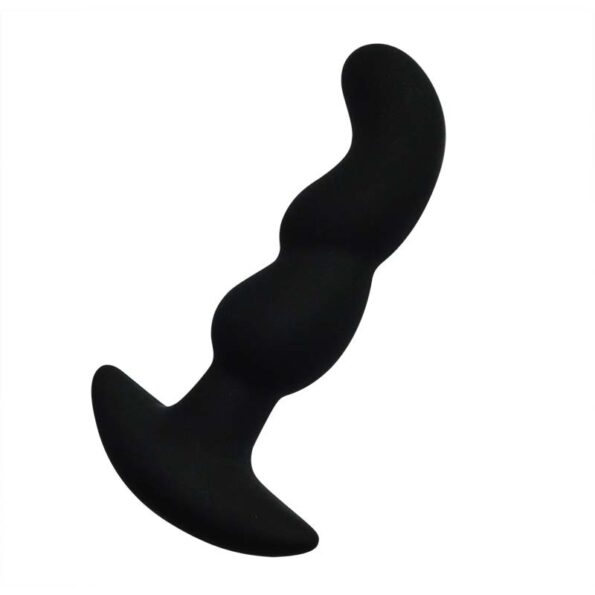 Backdoor Buzzer Silicone Prostate Stimulator Black (6)