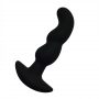 Backdoor Buzzer Silicone Prostate Stimulator Black (1)