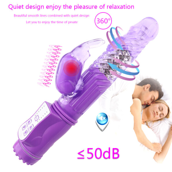 Butterfly Stroker Thrusting Vibrator AV Massage Stick (3)