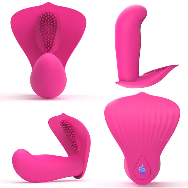 butterfly wearable vibrator,G-spot clit remote control vibrator,remote control wearable vibrator,wearable vibrator massage,massager sex toys,sex toys for women couple