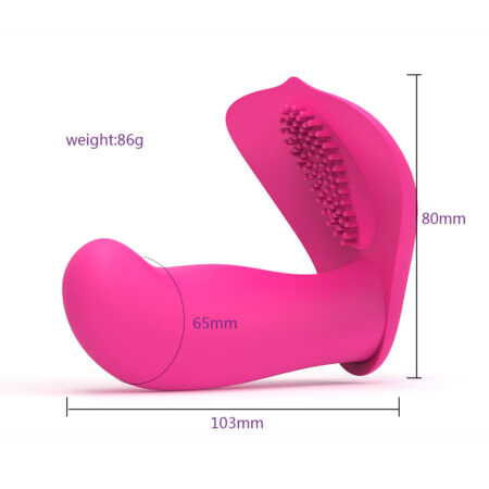 butterfly wearable vibrator,G-spot clit remote control vibrator,remote control wearable vibrator,wearable vibrator massage,massager sex toys,sex toys for women couple