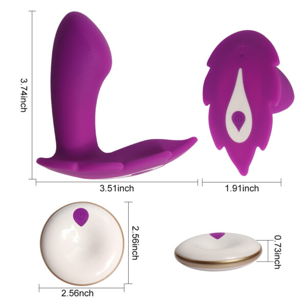 Butterfly Wearable Vibrator Wireless Remote Control Vibe Toys (6)