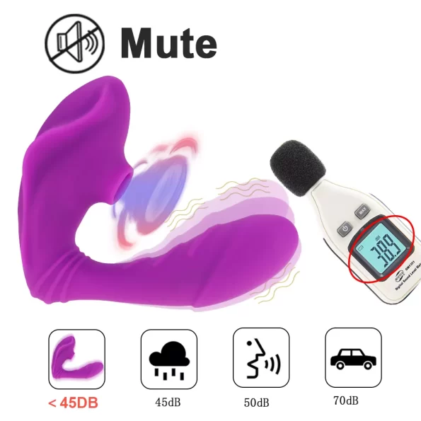Clitoral Sucking Vibrator G Spot Dildo Sucker Vibrator (2)