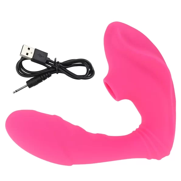 Clitoral Sucking Vibrator G Spot Dildo Sucker Vibrator (8)