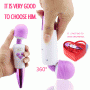 Sex Purple Deluxe Rechargeable Mini Massager Wand Vibrator Best Magic Wand Style Sex Toys