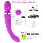 Double-ended G-spot Vibrator Massage AV Stick (1)