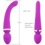 Double-ended G-spot Vibrator Massage AV Stick (1)