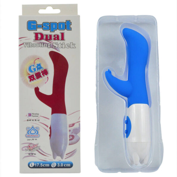 First Time Dual Exciter G-Spot Rabbit Vibrator-5