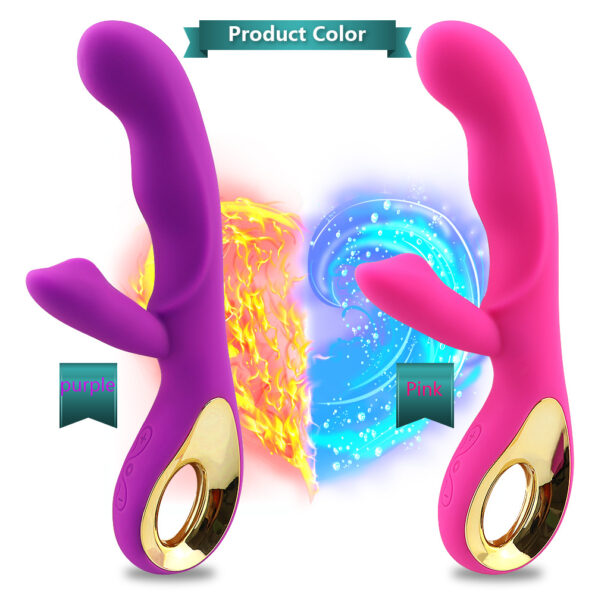 G-Spot Rabbit Waterproof Rechargeable Dildo Vibrator Adult Sex Toys-1