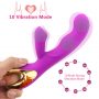 G-Spot Rabbit Waterproof Rechargeable Dildo Vibrator Adult Sex Toys-1