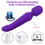 Heated Hot Double AV Body Massager G-spot Vibrator (1)