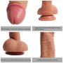 Lifelike Lover Luxe Realistic Silicone Dildo 6 Inch with Suction Cup (1)