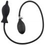 Oversized Silicone Anal Butt Plug Inflatable Dilator Large Pump Black (1)