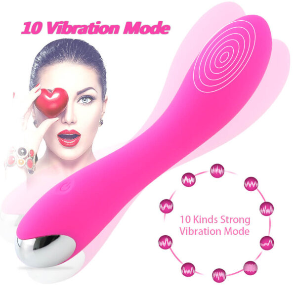 Pink Color G-Spot Vibrator-3