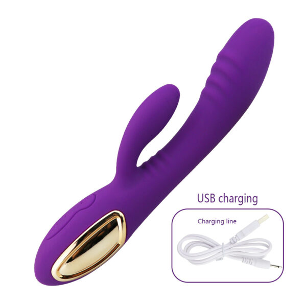 Purple Color Rabbit Vibrator G Point-4