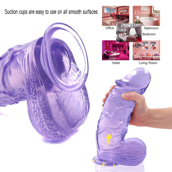 Realistic Big Dildo 7.48 Inches With Suction Cup (7)