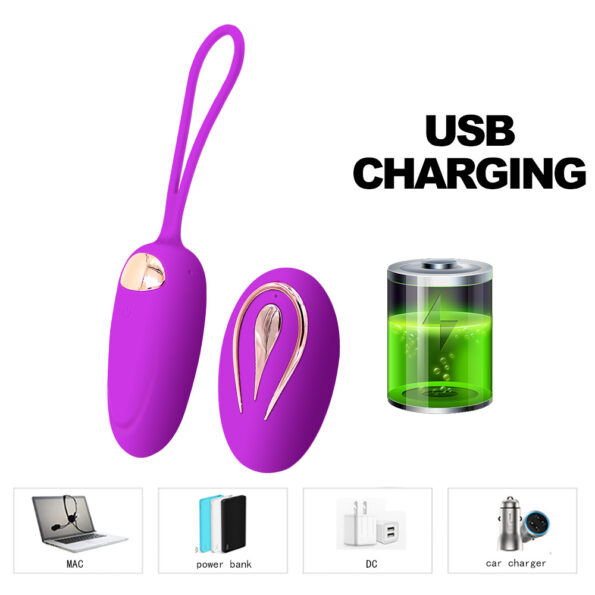 Remote Control Smile Eggs Vibrator Clitoral Stimulator (4)