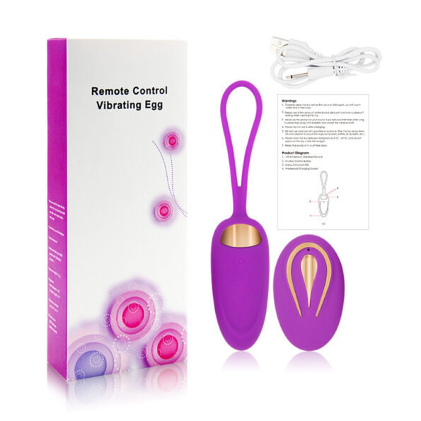 Remote Control Smile Eggs Vibrator Clitoral Stimulator (9)