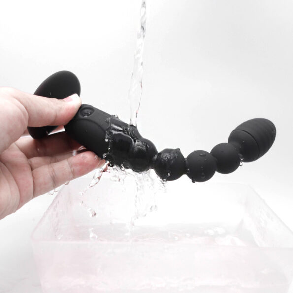 Remote Control Vibrating Anal Beads Prostate Massager (2)