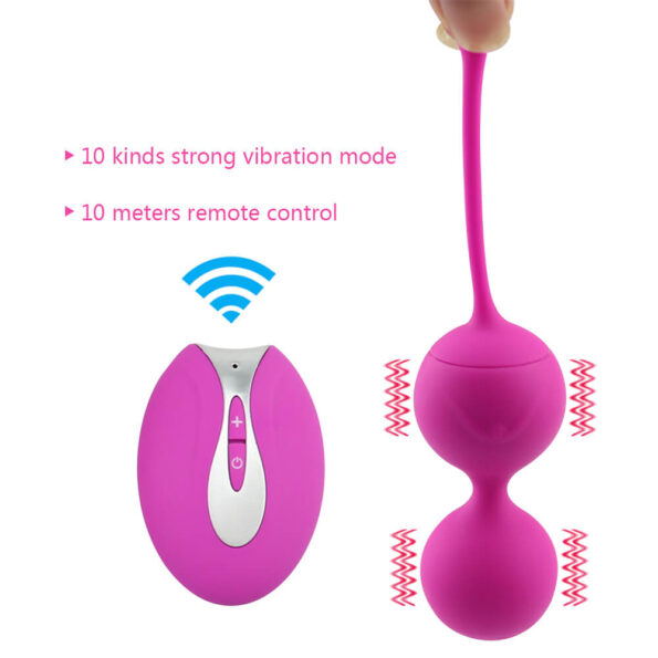 Remote Vibrating Egg Kegel Ben Wa Ball (2)
