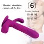 Rotating Vibrator Dildo Thrusting G spot Rabbit Vibrator (1)
