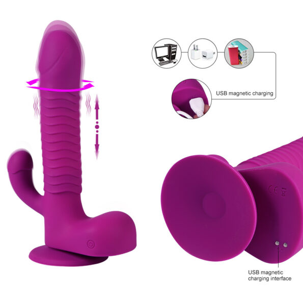 rotating vibrator dildo,rabbit vibrator dildo,thrusting rabbit vibrator,rabbit vibe dildo,rabbit vibe dildo toys,rabbit dildo vibrator for women,best rabbit dildo vibrator