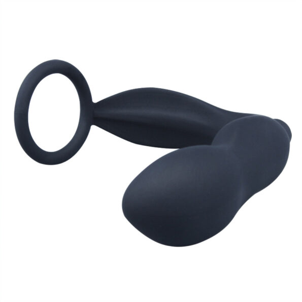 Sex Purple Ass-Gasm Cock Ring and Vibrating Butt Plug 4