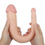 Sex Purple BASICS Mini Double Penetration Dildo