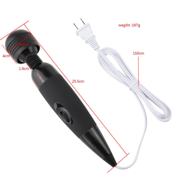 Sex Purple Bodywand Midnight Body Wand Plug-In Intimate Black Flexible Head Ultimate Massager 2