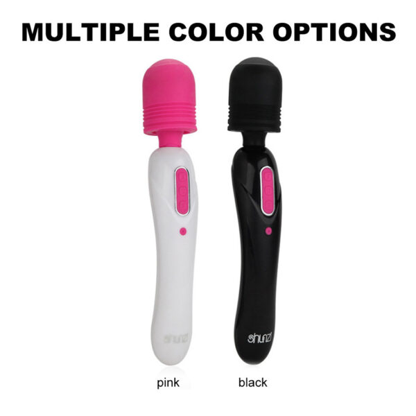 double head AV bar,bodywand multi-function full body wand massager,body wand massager,body wand vibrator,silicone Bodywand vibrator,pink body vibrator,black body vibrator