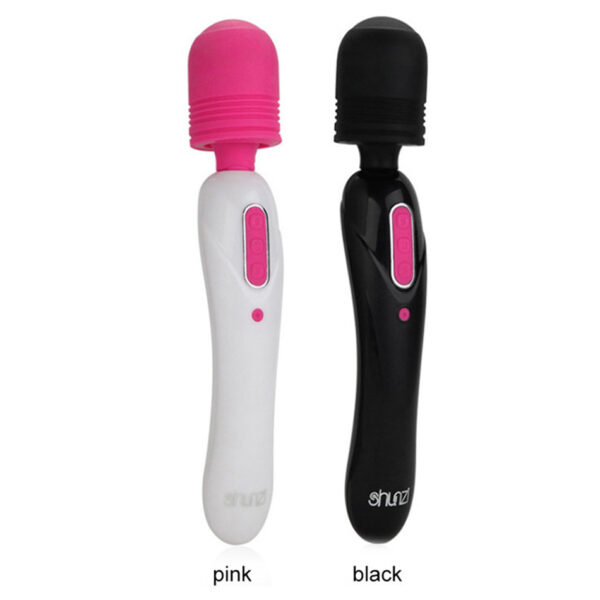 double head AV bar,bodywand multi-function full body wand massager,body wand massager,body wand vibrator,silicone Bodywand vibrator,pink body vibrator,black body vibrator