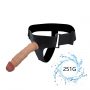 Sex Purple Bondage Unisex Strap-On Harness with Realistic Dildo 6 Inch 1