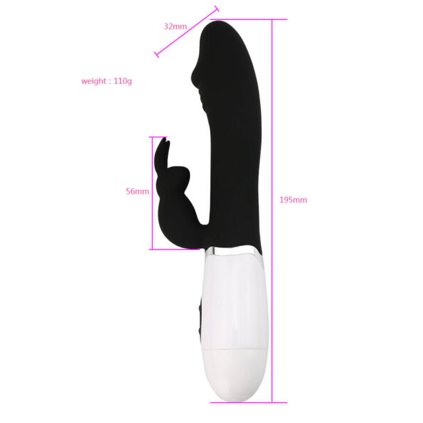 Sex Purple Desire Luxury Rabbit Vibrator Happy Bunny Stimulator for Extra Clitoral Stimulation G spot Rechargeable 4