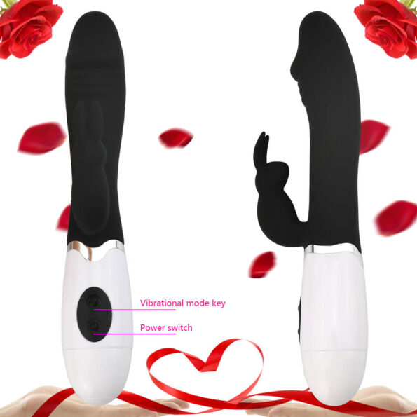 Sex Purple Desire Luxury Rabbit Vibrator Happy Bunny Stimulator for Extra Clitoral Stimulation G spot Rechargeable 7