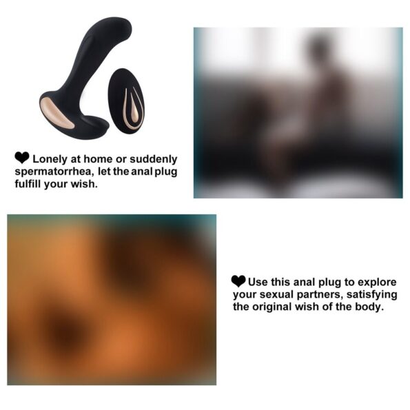 Sex Purple Desire Luxury Rechargeable Remote Control Prostate Massager 10