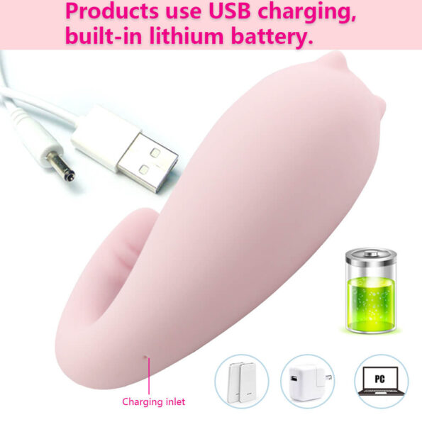 Sex Purple Devil Noa Luxury G-spot and clitoral stimulation Rechargeable Couples Vibrators 3