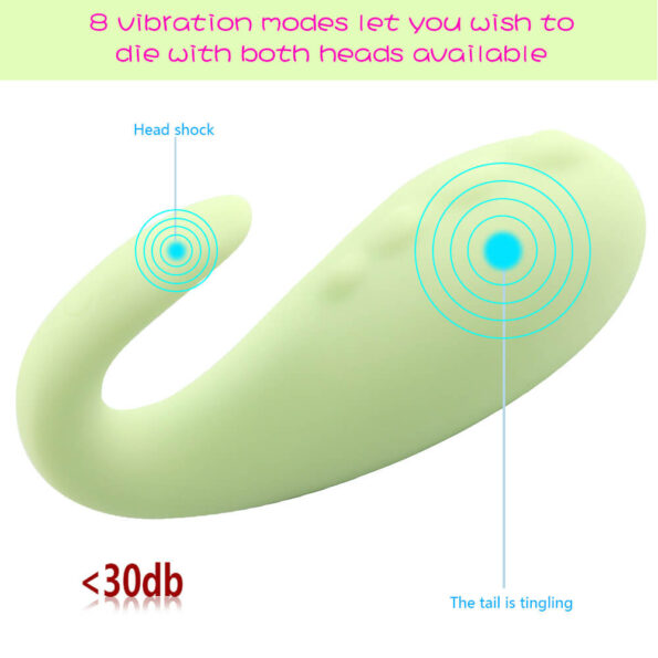 Sex Purple Devil Noa Luxury G-spot and clitoral stimulation Rechargeable Couples Vibrators 4