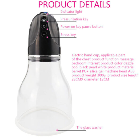 Sex Purple Fetish Fantasy Women Vibrating Nipple Pumps with Suction Sex Toys Rechargeable 1