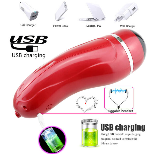 Sex Purple Fleshlight Go Surge Realistic Vagina Masturbator 7