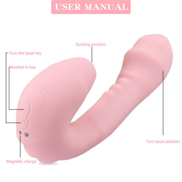 Sex Purple InsideOut G-Spot and Clitoral Stimulator Rechargeable 6