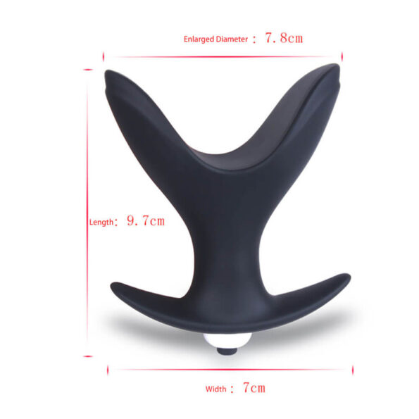 Sex Purple Master Series Mini Ass Anchor 2.0 Vibrating Silicone Anal Plug 7