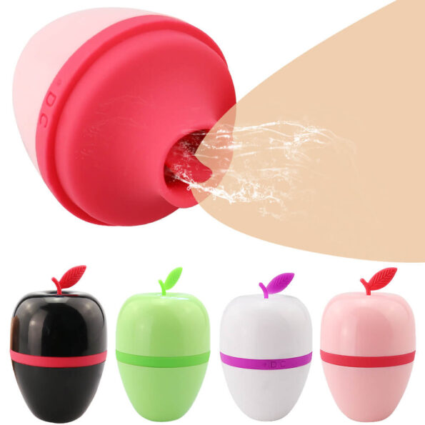 Sex Purple Ouch Apple Nipple Sucking Vibrator for Women Sex Toys Silicone Rechargeable 2