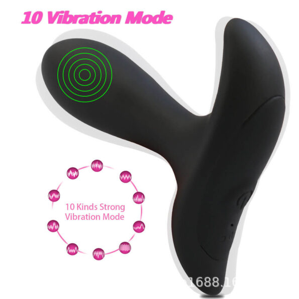 Sex Purple Remoji Surfer Premium-grade Silicone Vibrating Butt Plug for Men Toys 1