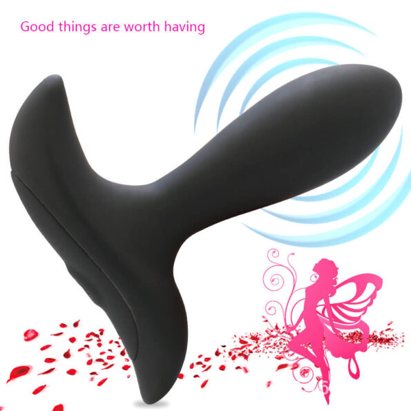 Sex Purple Remoji Surfer Premium-grade Silicone Vibrating Butt Plug for Men Toys 5