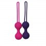 Sex Purple Silicone Glass Kegel Balls Vaginal Balls for Women Sex Toys