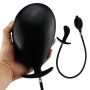Sex Purple Vibrating Silicone Inflatable Butt Plug