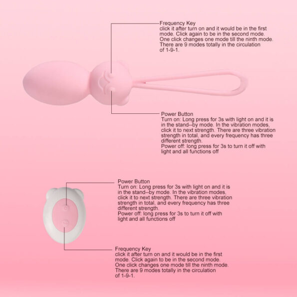 Sex Purple We-Vibe Bloom Rechargeable App Controlled Vibrating Kegel Balls 1