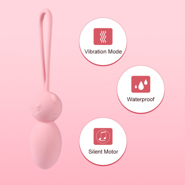 Sex Purple We-Vibe Bloom Rechargeable App Controlled Vibrating Kegel Balls 5
